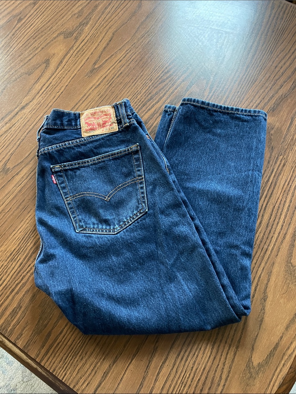 Levi's Men's Indigo Straight-Leg Jeans
